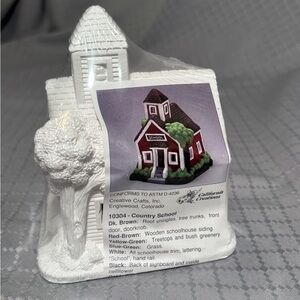 California Creations Country Schoolhouse Figurine